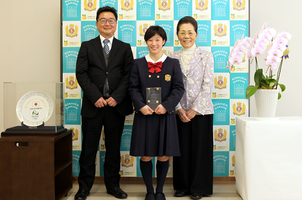 板橋美波さん 久米利男記念賞受賞