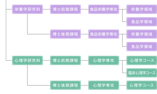 甲子園大学大学院（共学）学科案内